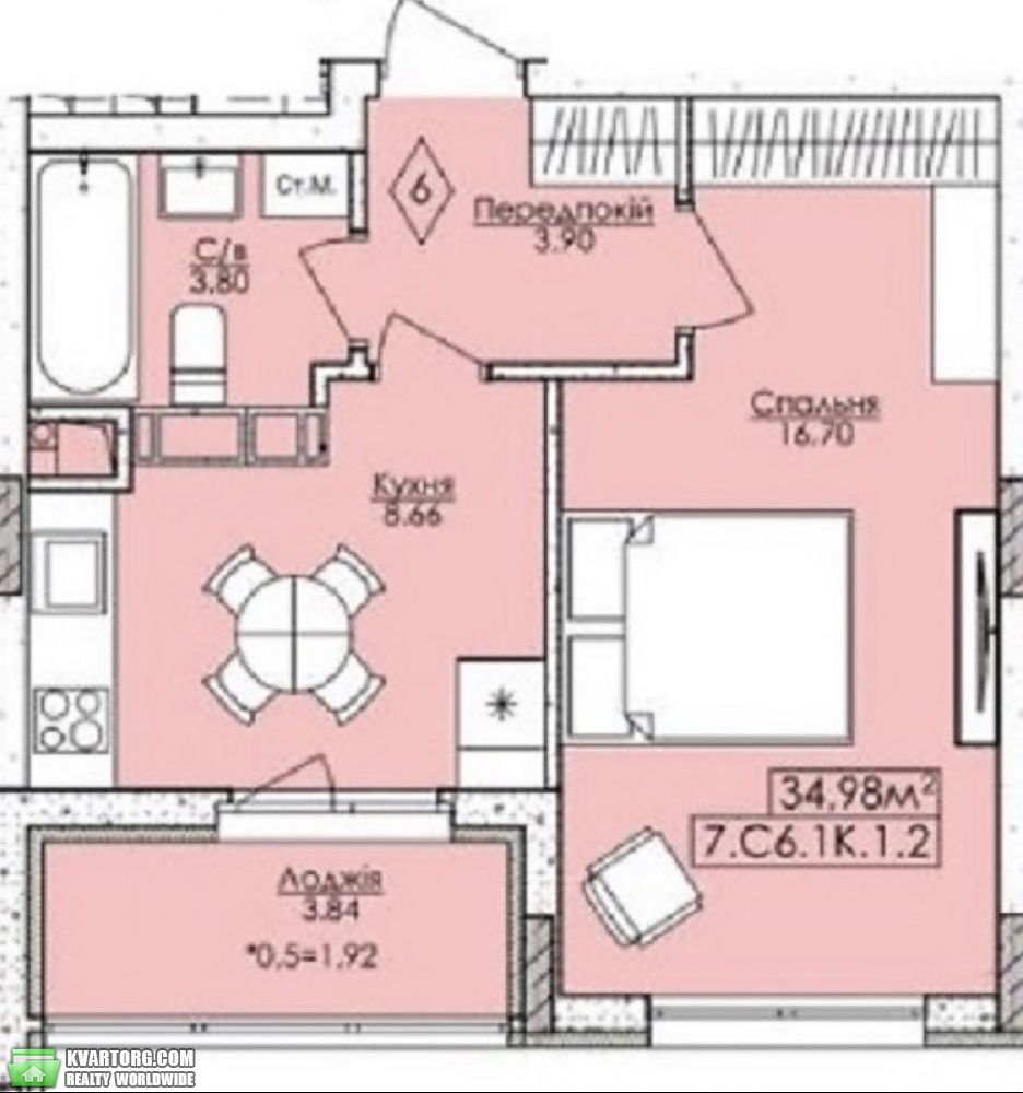 Sell 1-room apartment. Буча, Гмыри — photo 8