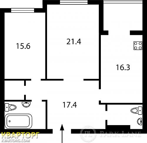 Sell 2-room apartment. Киев,  Краснозвездный пр — photo 2