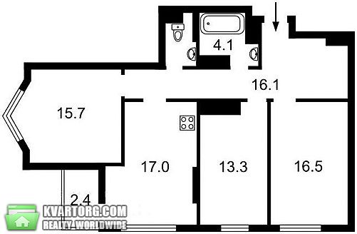 Sell 3-room apartment. Киев, Саперно-Слободская — photo 2