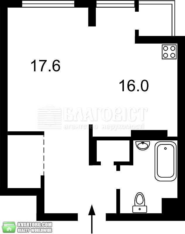 Rent out 1-room apartment. Киев, болсуновская — photo 4