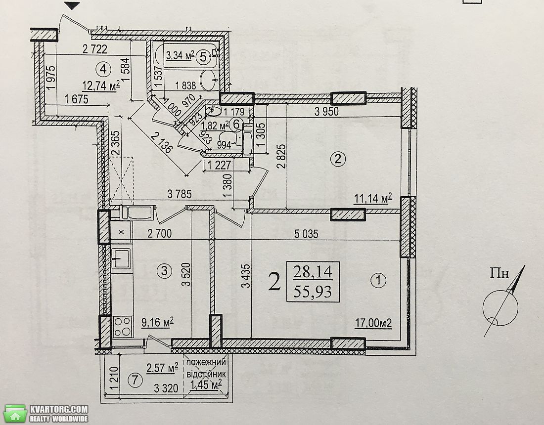 Sell 2-room apartment. Киев, платоновский пер — photo 2