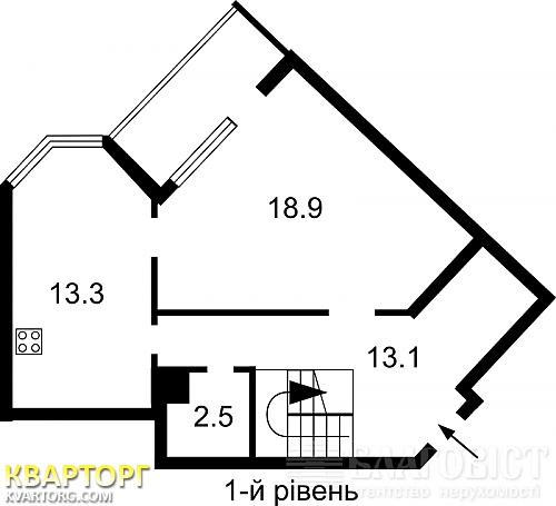 Sell 3-room apartment. Киев, Вильямса — photo 9