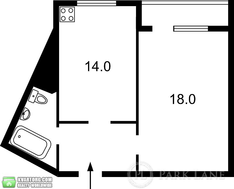 Sell 1-room apartment. Киев,  Драгоманова — photo 9