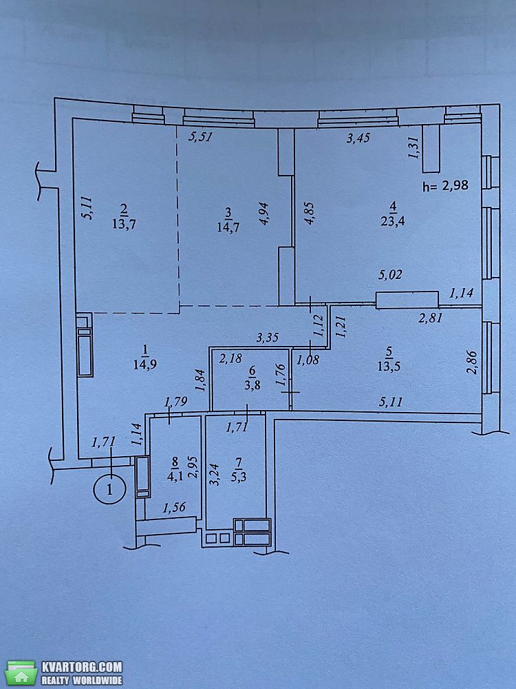 Sell 3-room apartment. Киев,  Дегтяревская — photo 4