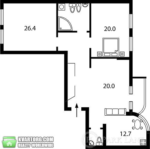 Sell 3-room apartment. Киев, Татарская — photo 10