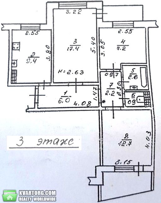 Sell 3-room apartment. Одесса, Королева — photo 10