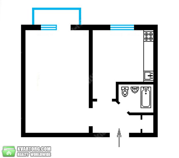 Sell 1-room apartment. Киев,  Курнатовского — photo 3