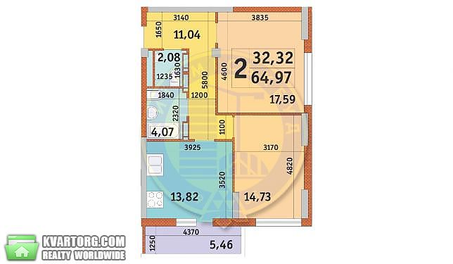 Sell 2-room apartment. Киев,  Дубинина — photo 9