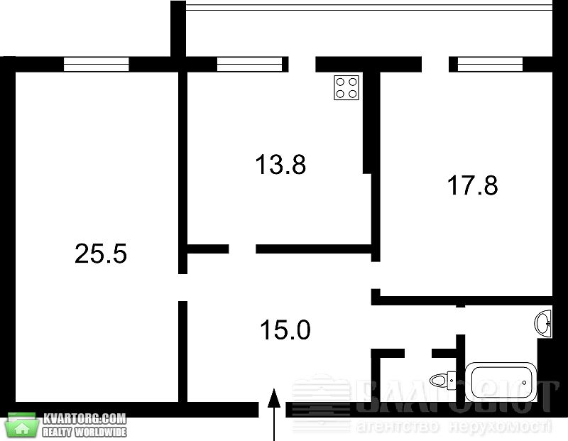 Sell 2-room apartment. Киев,  Черновола — photo 2