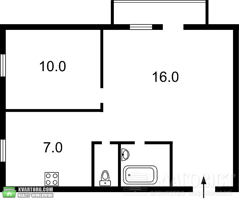 Sell 2-room apartment. Киев,  Гусовского — photo 2