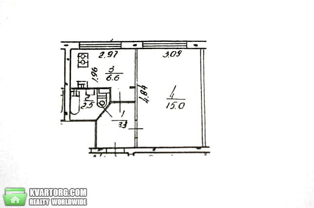 Sell 1-room apartment. Киев,  Волгоградская — photo 3