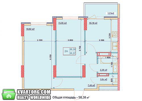 продам 2-комнатную квартиру. Киев,  Драйзера - фото 1