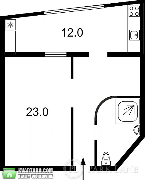 Sell 1-room apartment. Киев, Богдана Хмельницкого — photo 2