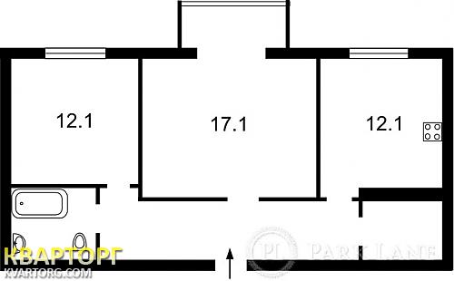 Sell 2-room apartment. Киев, Мартиросяна — photo 2