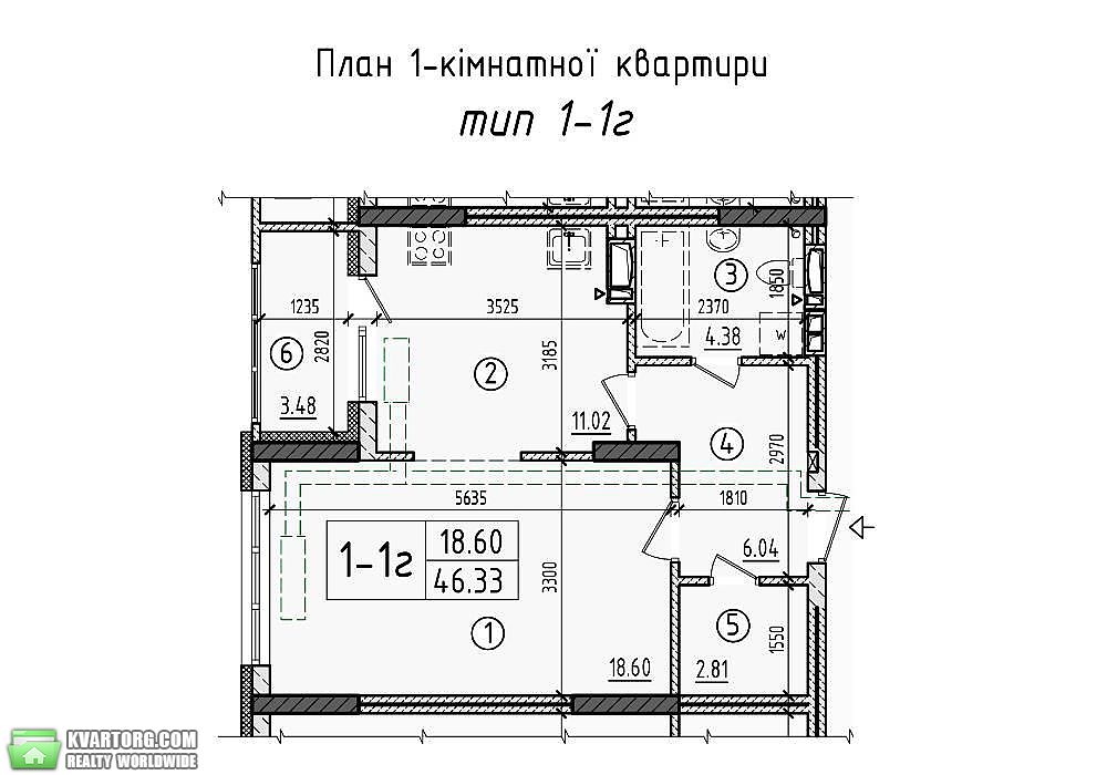 Sell 1-room apartment. Киев,  Армянская — photo 8