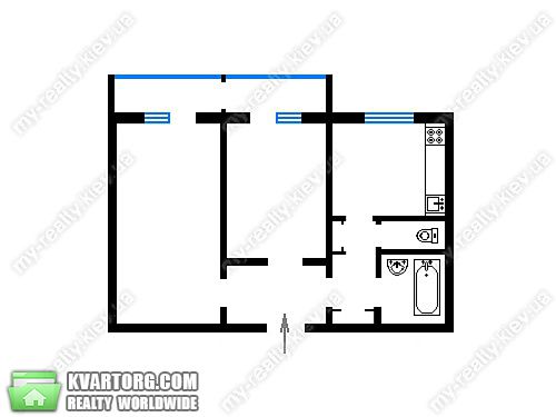 Sell 2-room apartment. Киев, Зои Гайдай — photo 7