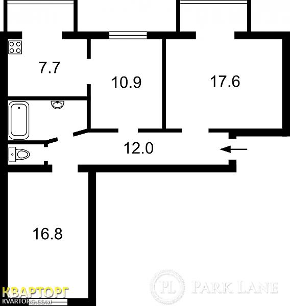 Sell 3-room apartment. Киев,  Большая Васильковская — photo 1