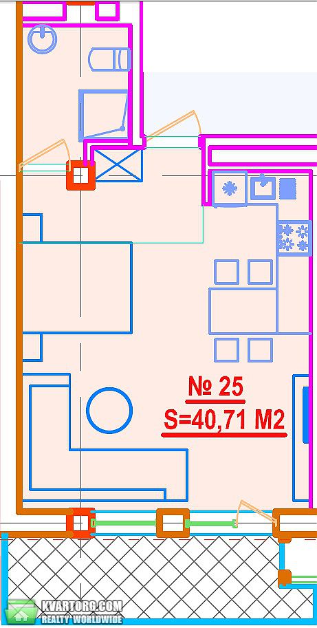Sell 1-room apartment. Одесса, Вице Адмирала Азарова — photo 2