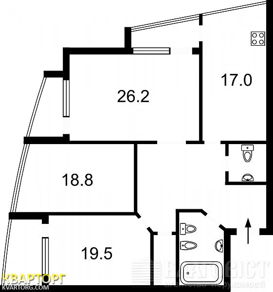 Sell 3-room apartment. Киев,  Шамрыло — photo 2