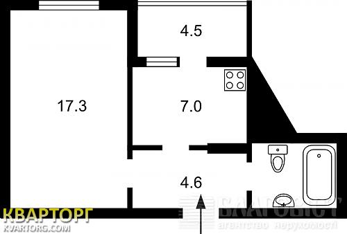 Sell 1-room apartment. Киев, Чавдар — photo 2