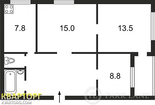 Sell 3-room apartment. Киев,  Анищенко — photo 2