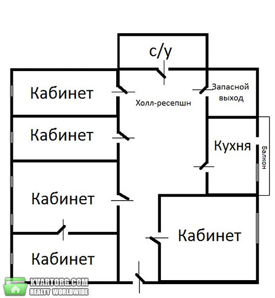 Rent out office. Киев, ул. Институтская — photo 2