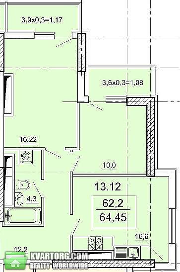 Sell 2-room apartment. Одесса, Педагогическая — photo 1