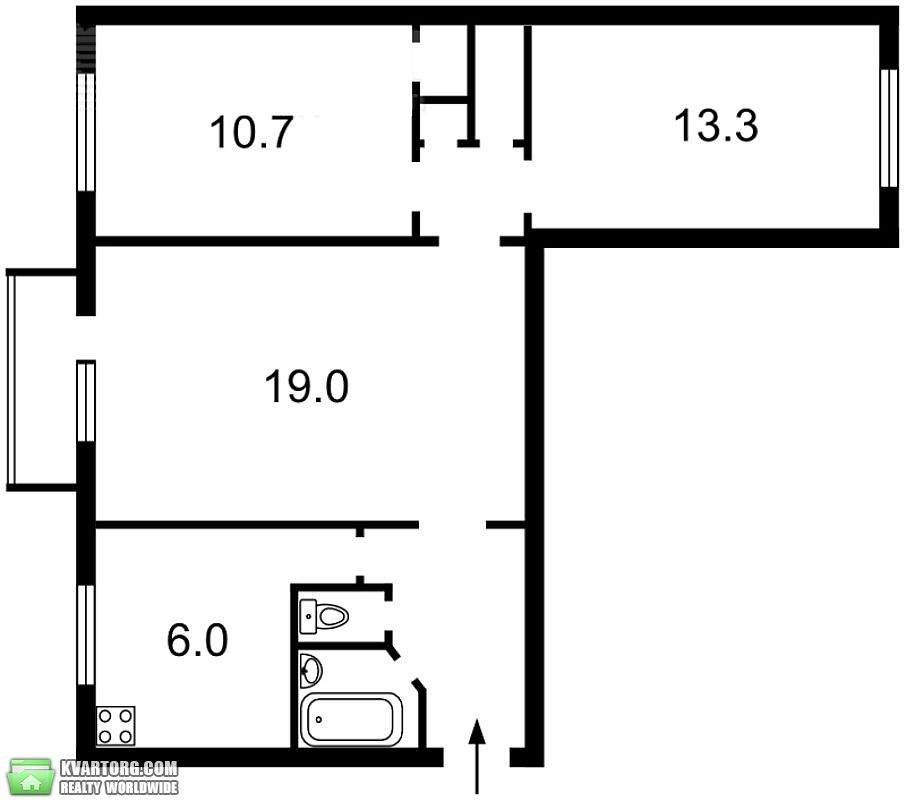 Sell 3-room apartment. Киев, Ларская — photo 5
