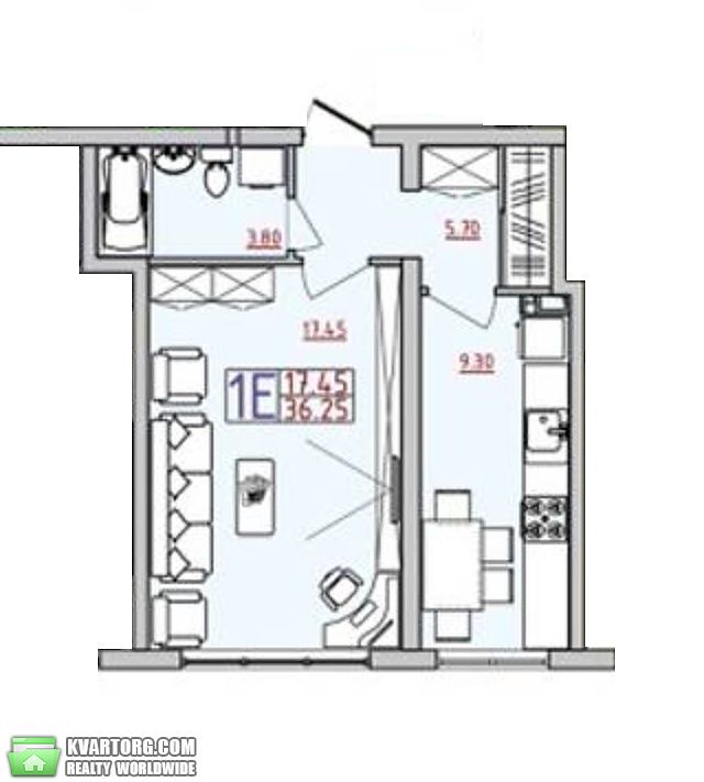 Sell 1-room apartment. Одесса, Марселькая — photo 1