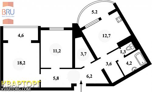 Sell 2-room apartment. Киев,  Бажана — photo 10