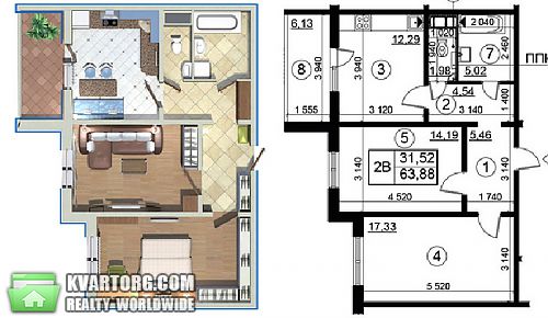 Sell 2-room apartment. Киев, Чавдар — photo 2