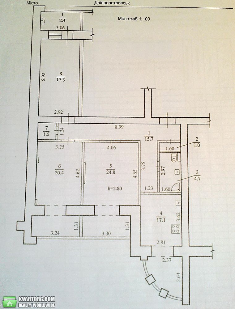 Sell 3-room apartment. Днепропетровск, Суворова — photo 1