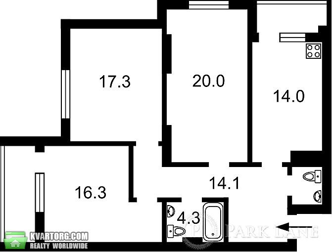 Sell 3-room apartment. Киев,  Лепсе бул — photo 2