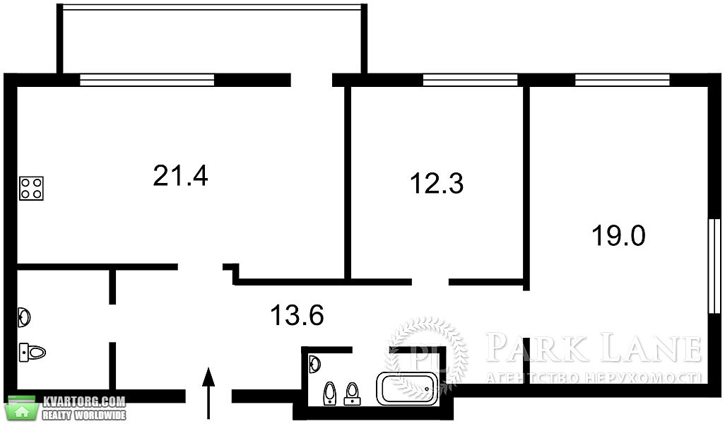 Sell 2-room apartment. Киев, Леси Украинки бул — photo 3