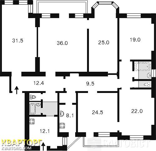 Sell multi-room apartment. Киев,  Владимирская — photo 2