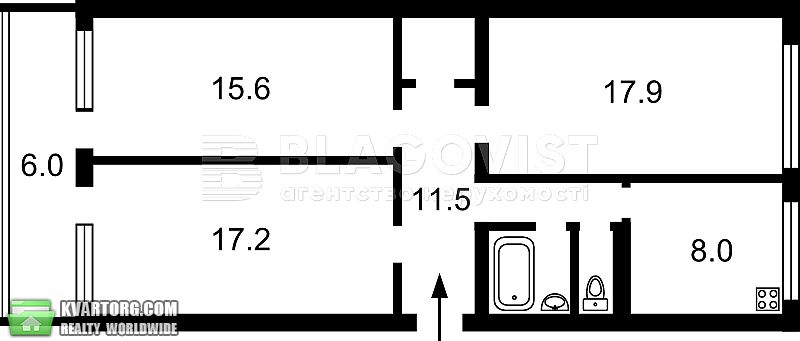 Sell 3-room apartment. Киев,  Владимирская — photo 3