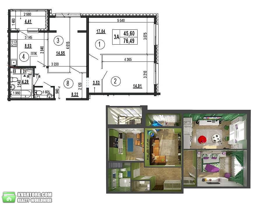 Sell 3-room apartment. Киев,  Гмыри — photo 10