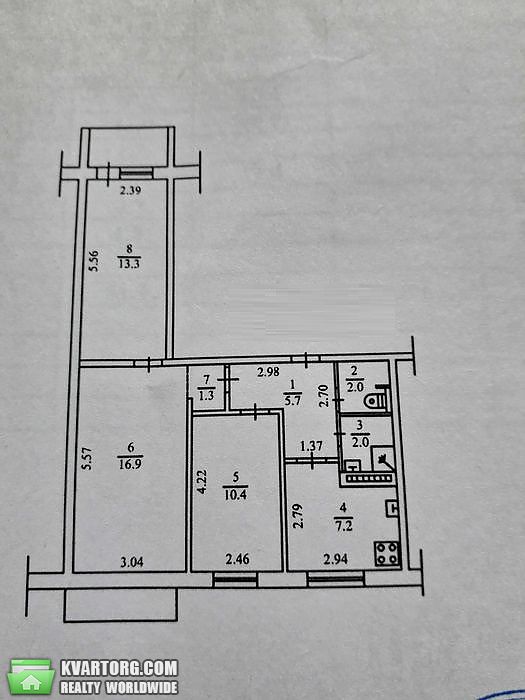 Sell 3-room apartment. Киев,  Полярная — photo 7