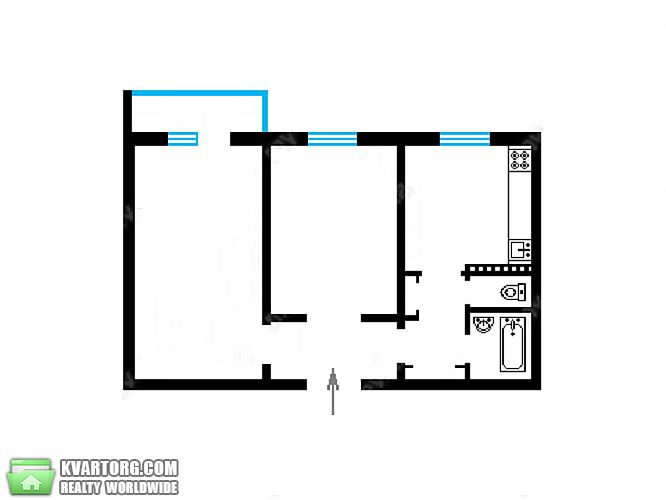 Sell 2-room apartment. Киев,  Лайоша Гавро — photo 3