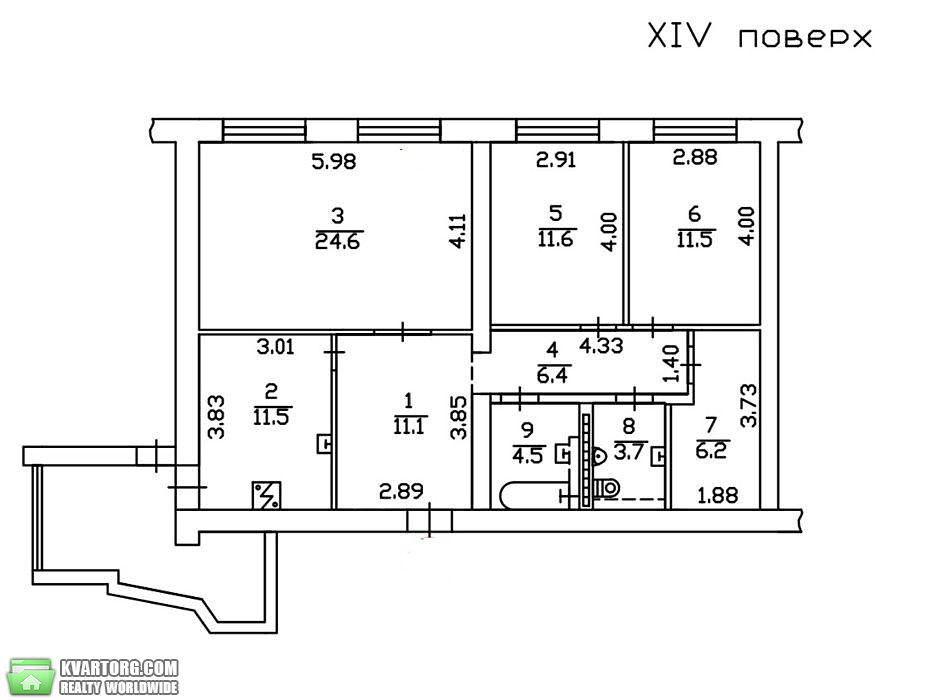 Sell 3-room apartment. Киев,  Тимошенко — photo 1