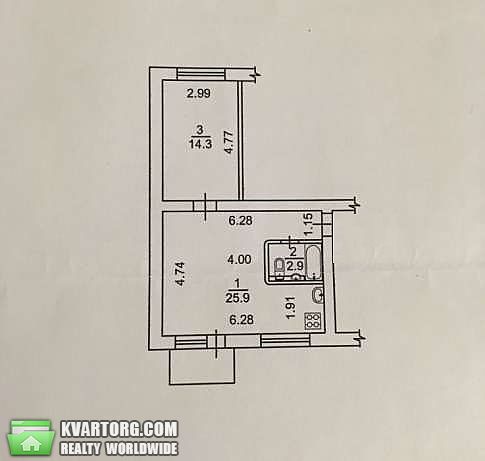 Sell 2-room apartment. Киев,  Коперника — photo 9