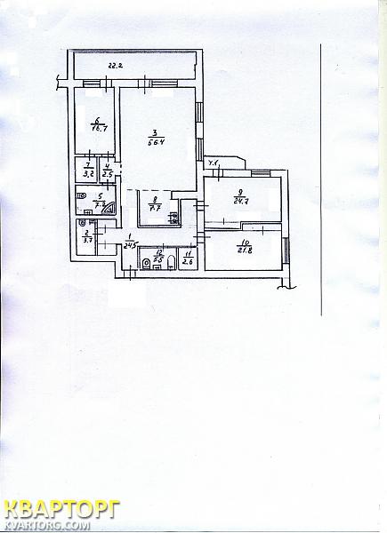 Sell 4-room apartment. Киев, пер.Бехтеревский — photo 3