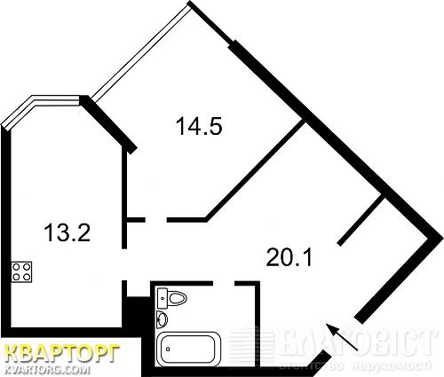 Sell 2-room apartment. Киев, Вильямса — photo 1