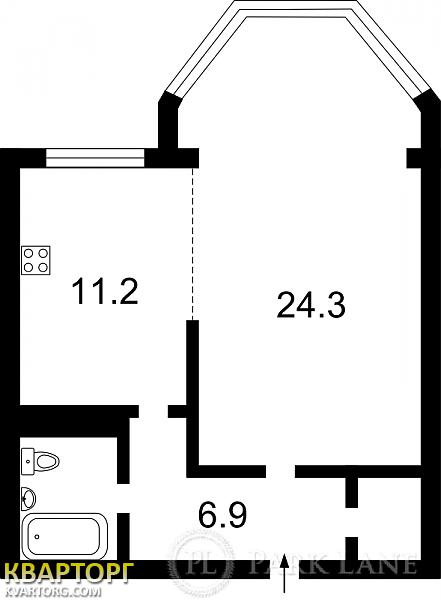 Sell 1-room apartment. Киев, Тимошенко — photo 2