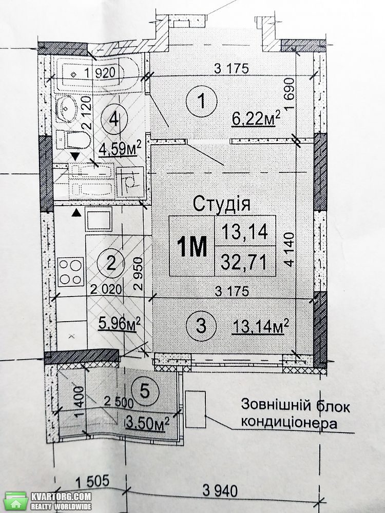 Sell 1-room apartment. Киев, Петра Калнышевского — photo 4