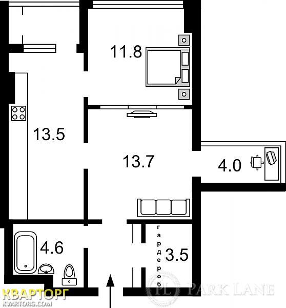 Sell 2-room apartment. Киев,  Кадетский Гай — photo 3
