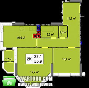 Sell 2-room apartment. Киев,  Механизаторов — photo 1