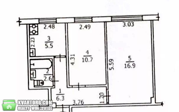 Sell 2-room apartment. Киев,  Василенко — photo 6