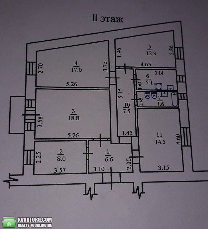Sell 4-room apartment. Одесса, Банный пер. — photo 3