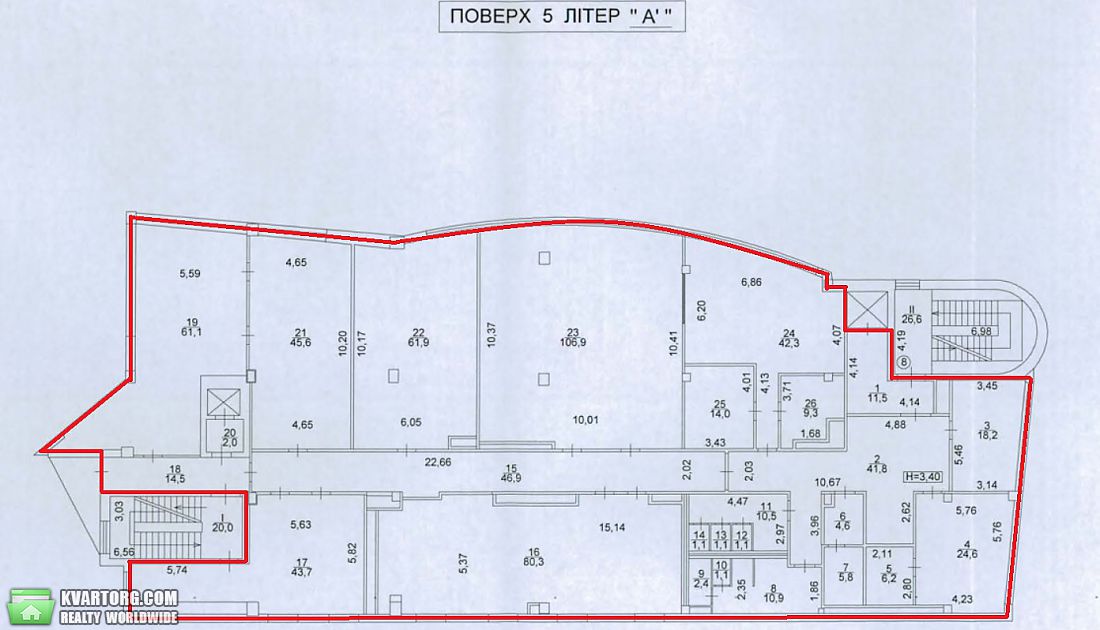 Rent out office. Киев,  Бажана — photo 4